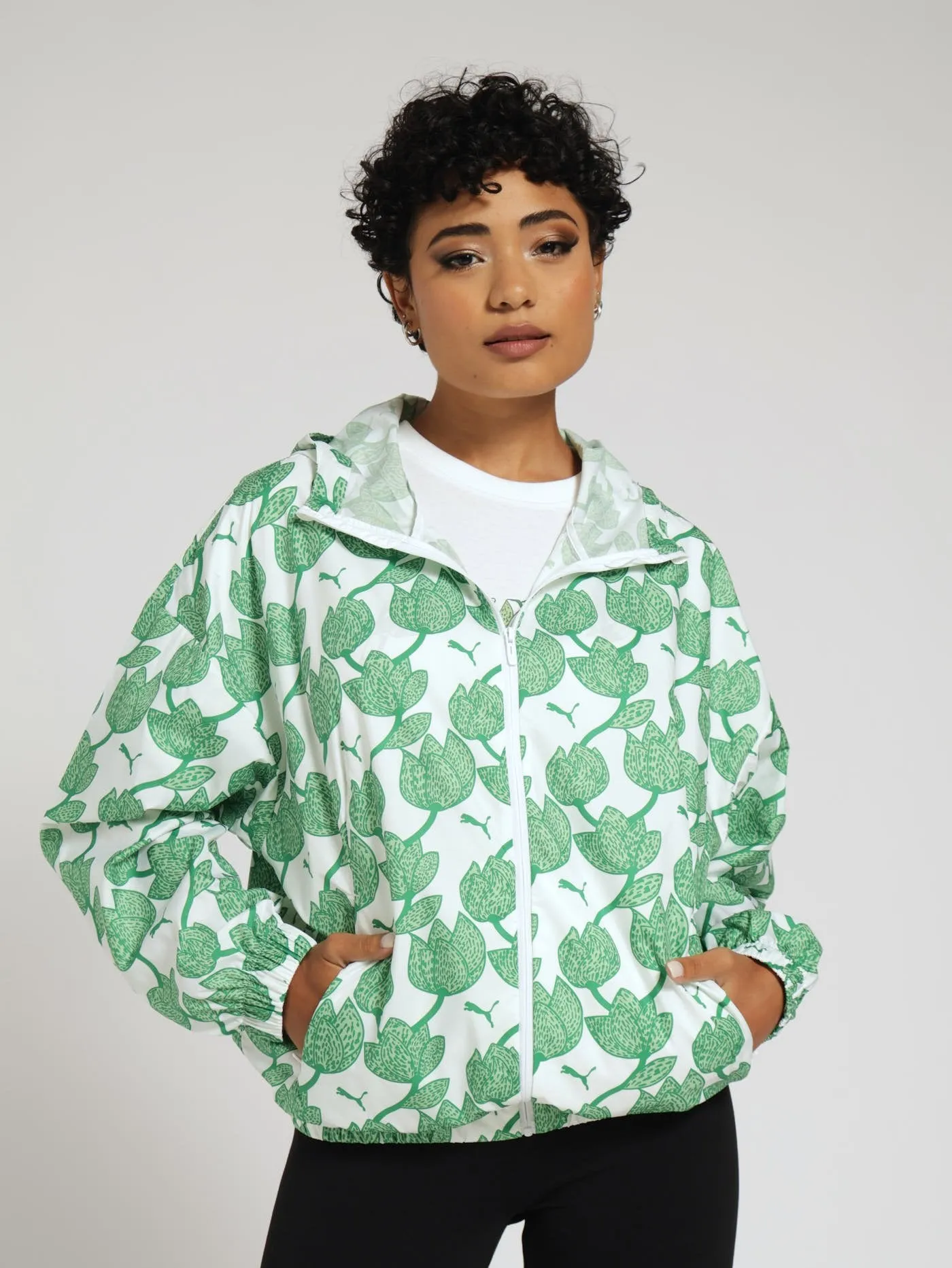 Blossom Windbreaker - Green