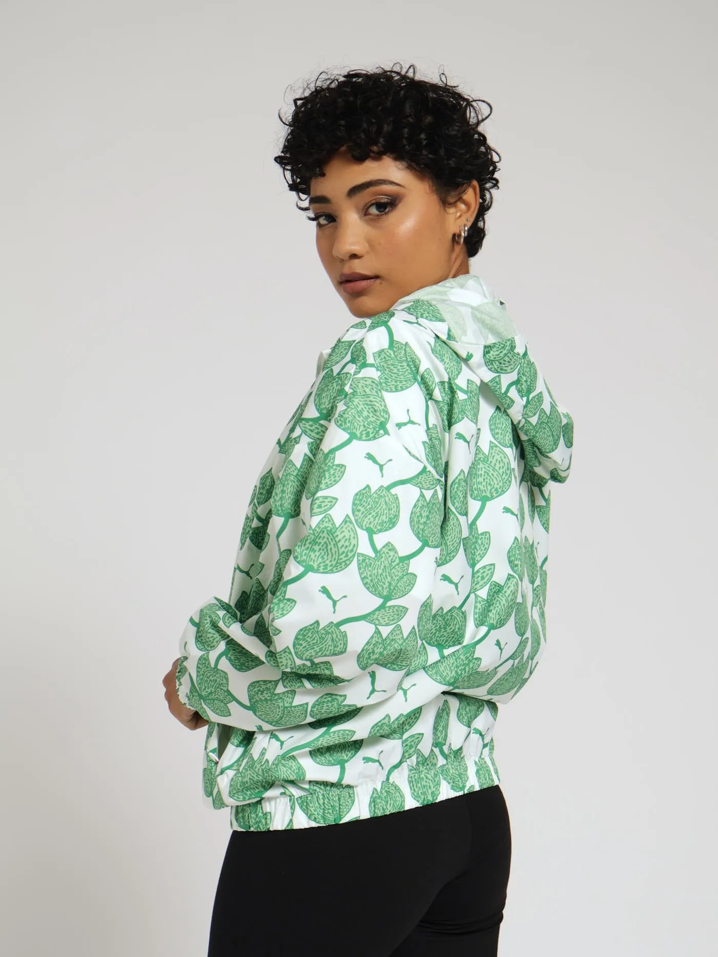 Blossom Windbreaker - Green