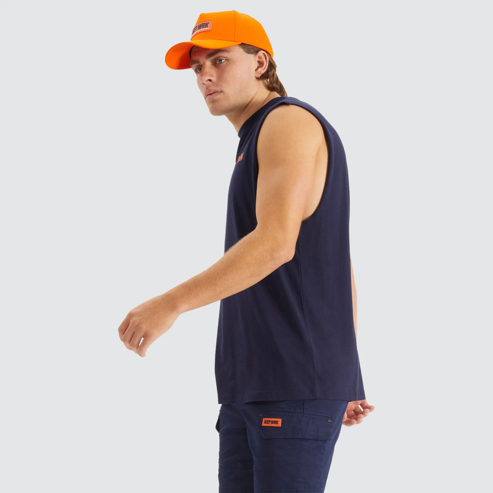Blueprint Relaxed Muscle Tee True Navy