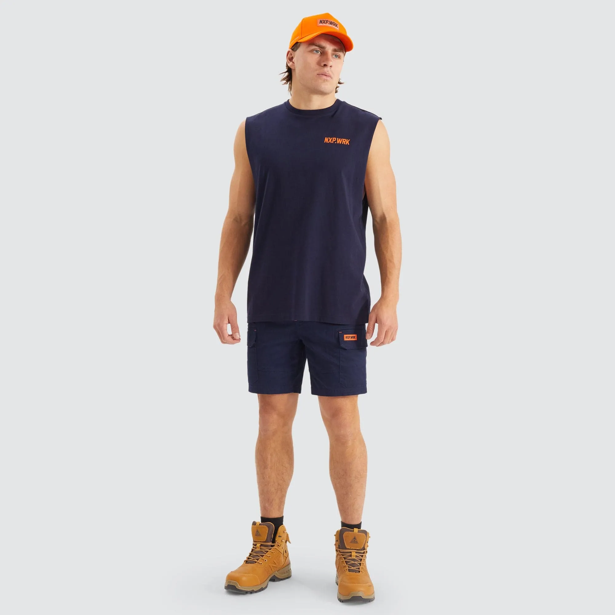 Blueprint Relaxed Muscle Tee True Navy