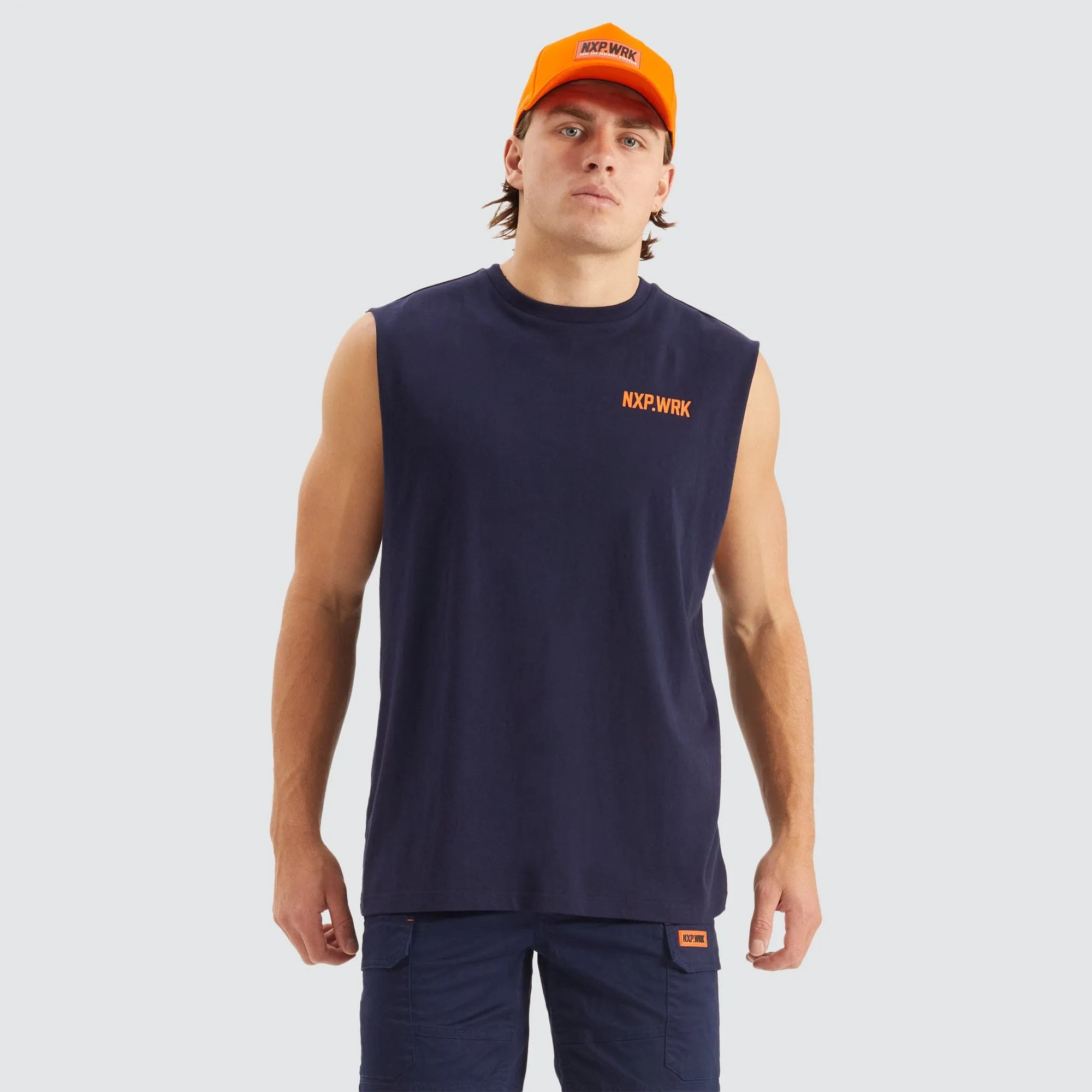 Blueprint Relaxed Muscle Tee True Navy