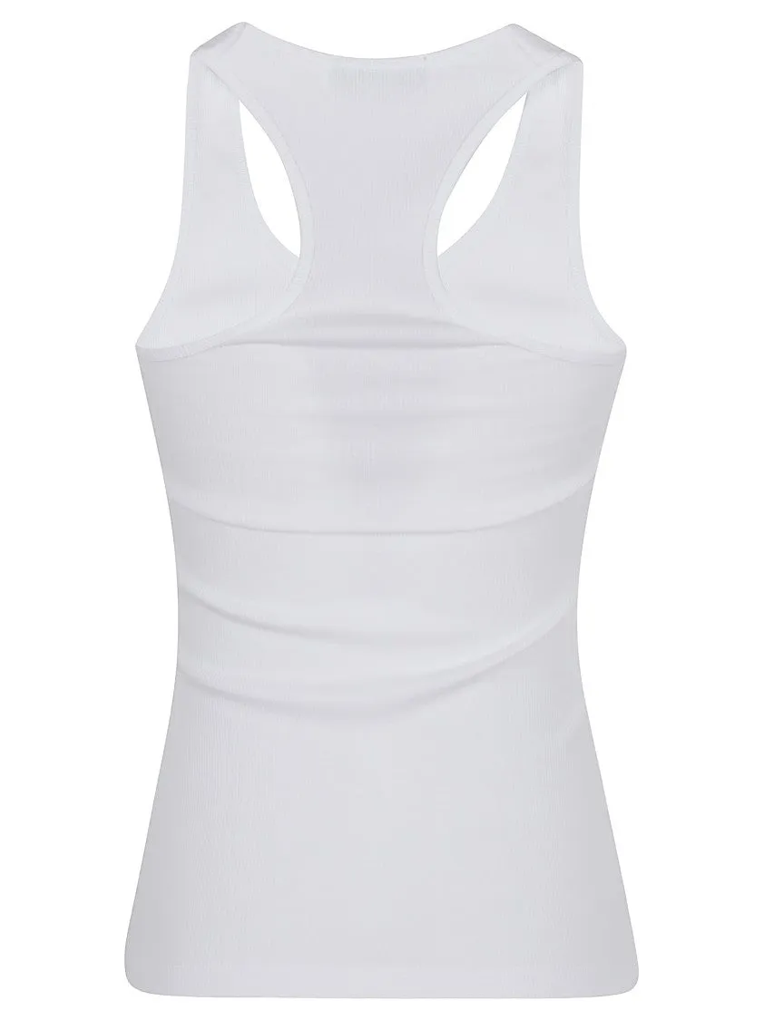 Body-Hugging Organic Cotton Tank Top