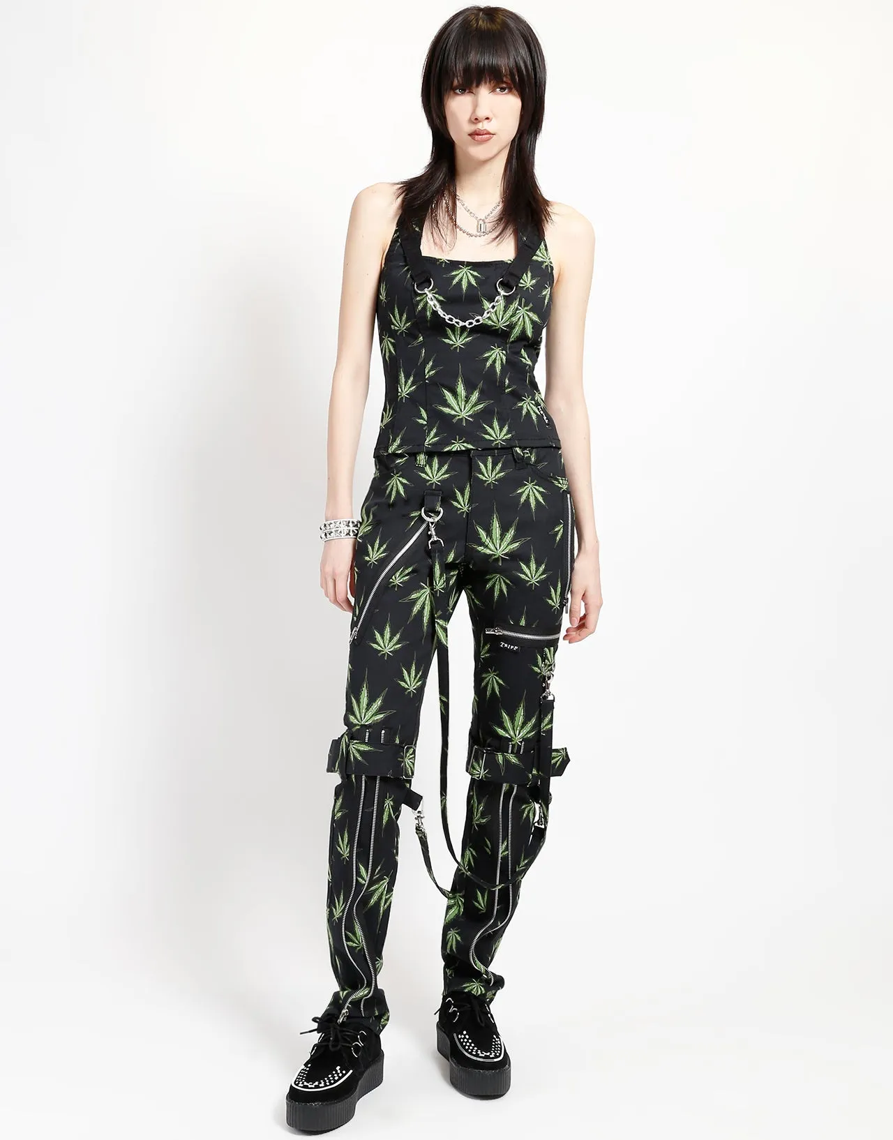 BONDAGE PANT GRASS