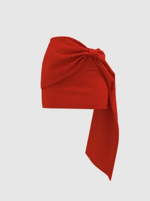Bow Décor Mini Skirts