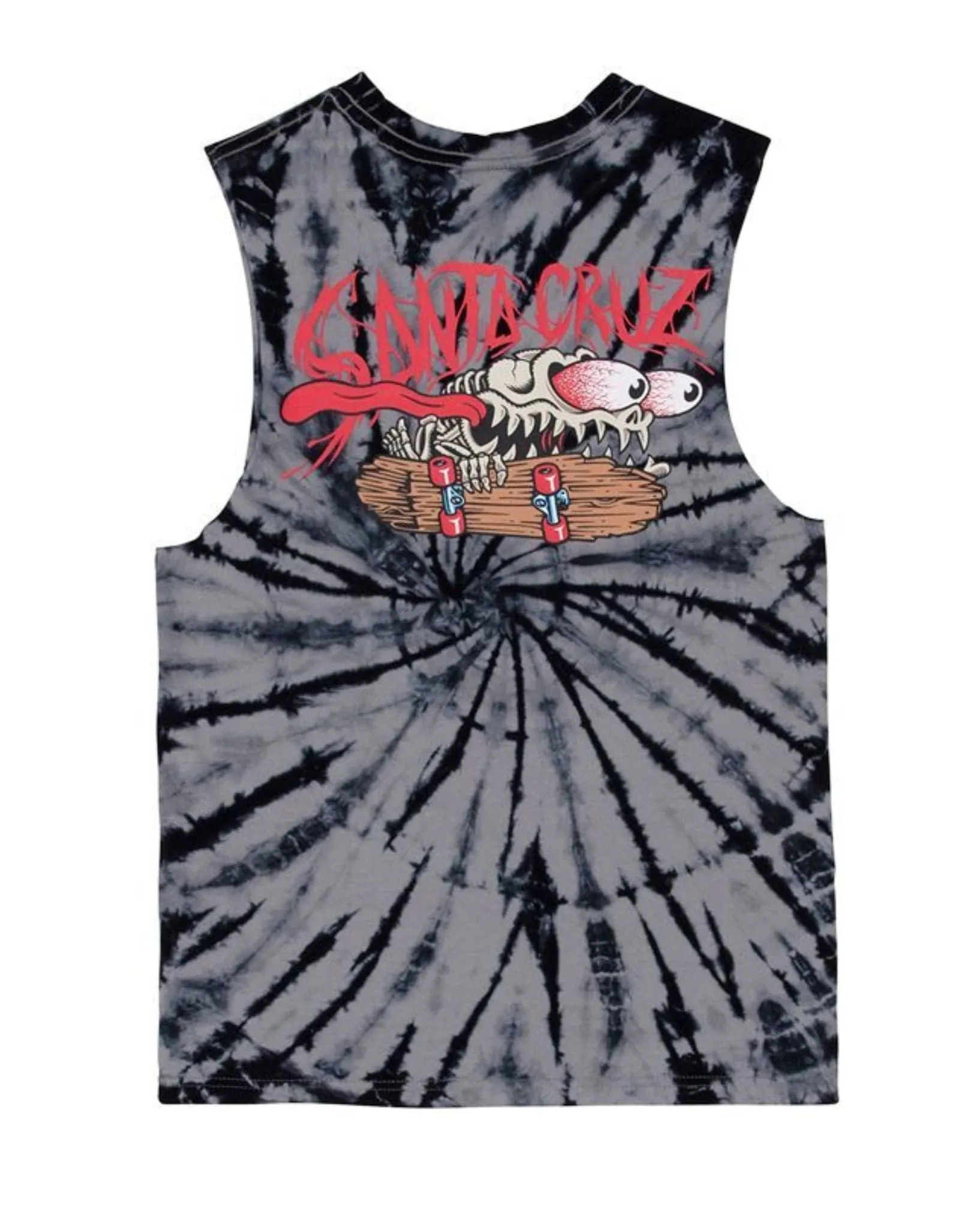 Boys Bone Slasher Tie Dye Muscle