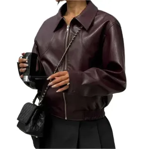 Brown Leather Jacket