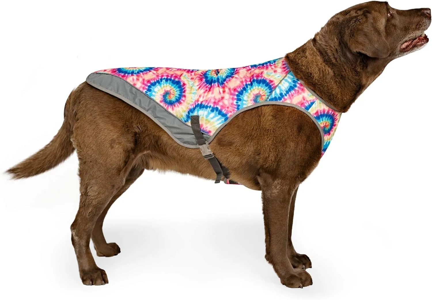 Canada Pooch - Chill Seeker Cooling Vest - Tie Dye Color - Size 18