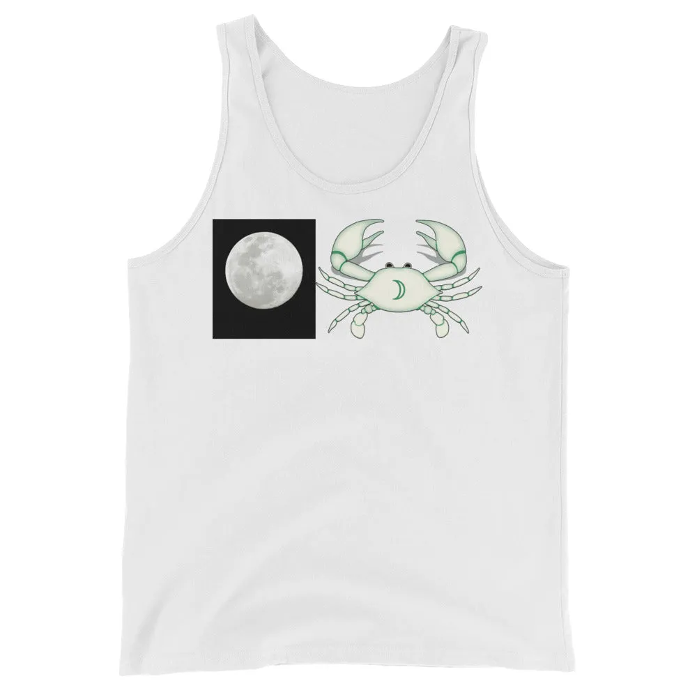 CANCER TANK TOP - Sign Ruling Planet Design - Sleeveless Shirt for Men and Women (Unisex)