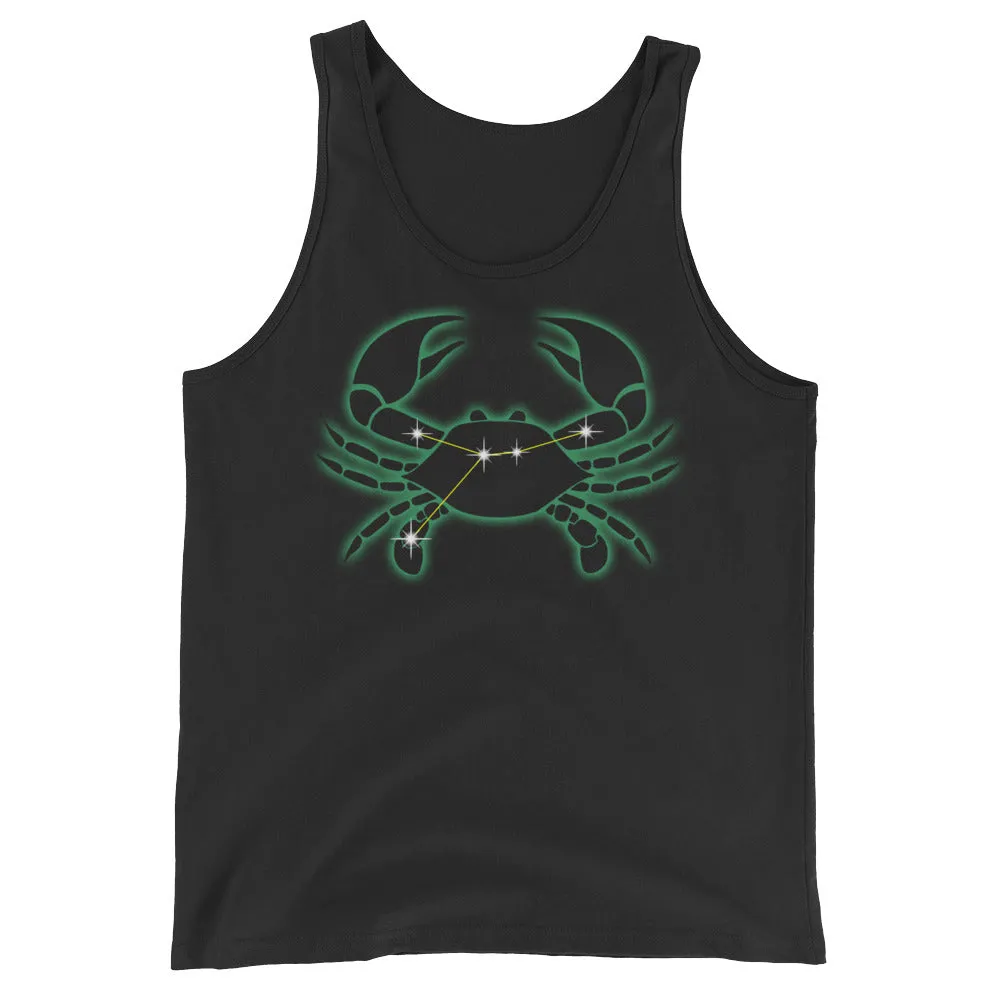 CANCER TANK TOP - Zodiac Constellation Design - Sleeveless Shirt for Men and Women (Unisex)