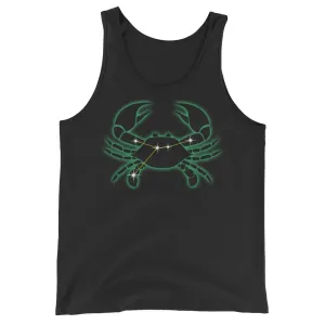 CANCER TANK TOP - Zodiac Constellation Design - Sleeveless Shirt for Men and Women (Unisex)