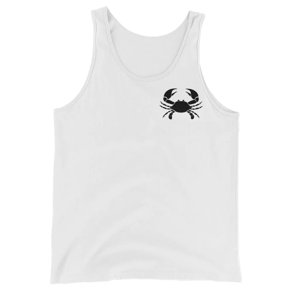 CANCER TANK TOP - Zodiac Logo Design - Sleeveless Shirt for Men and Women (Unisex)