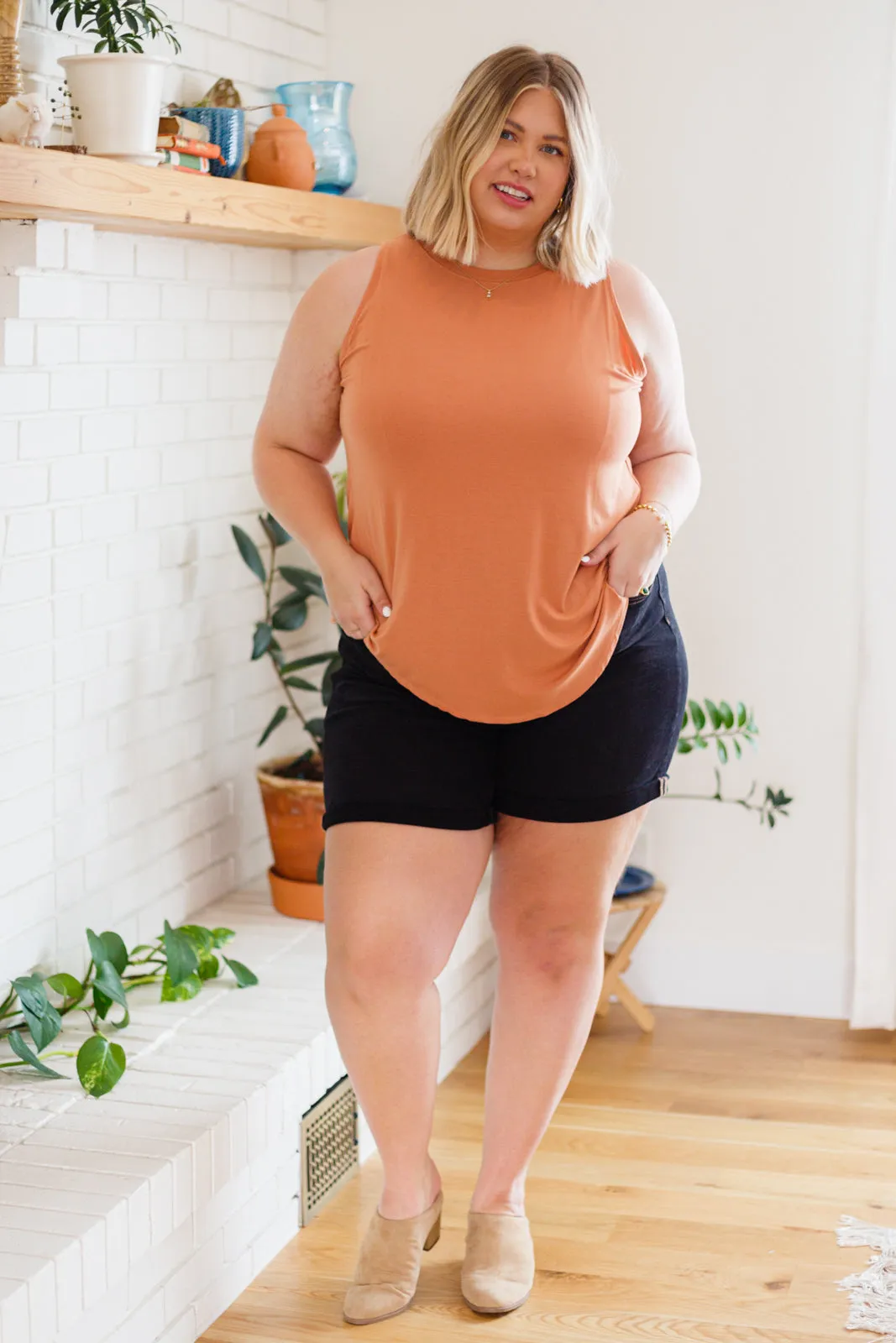 Can't Wait For Spring Hi-Low Sleeveless Top!