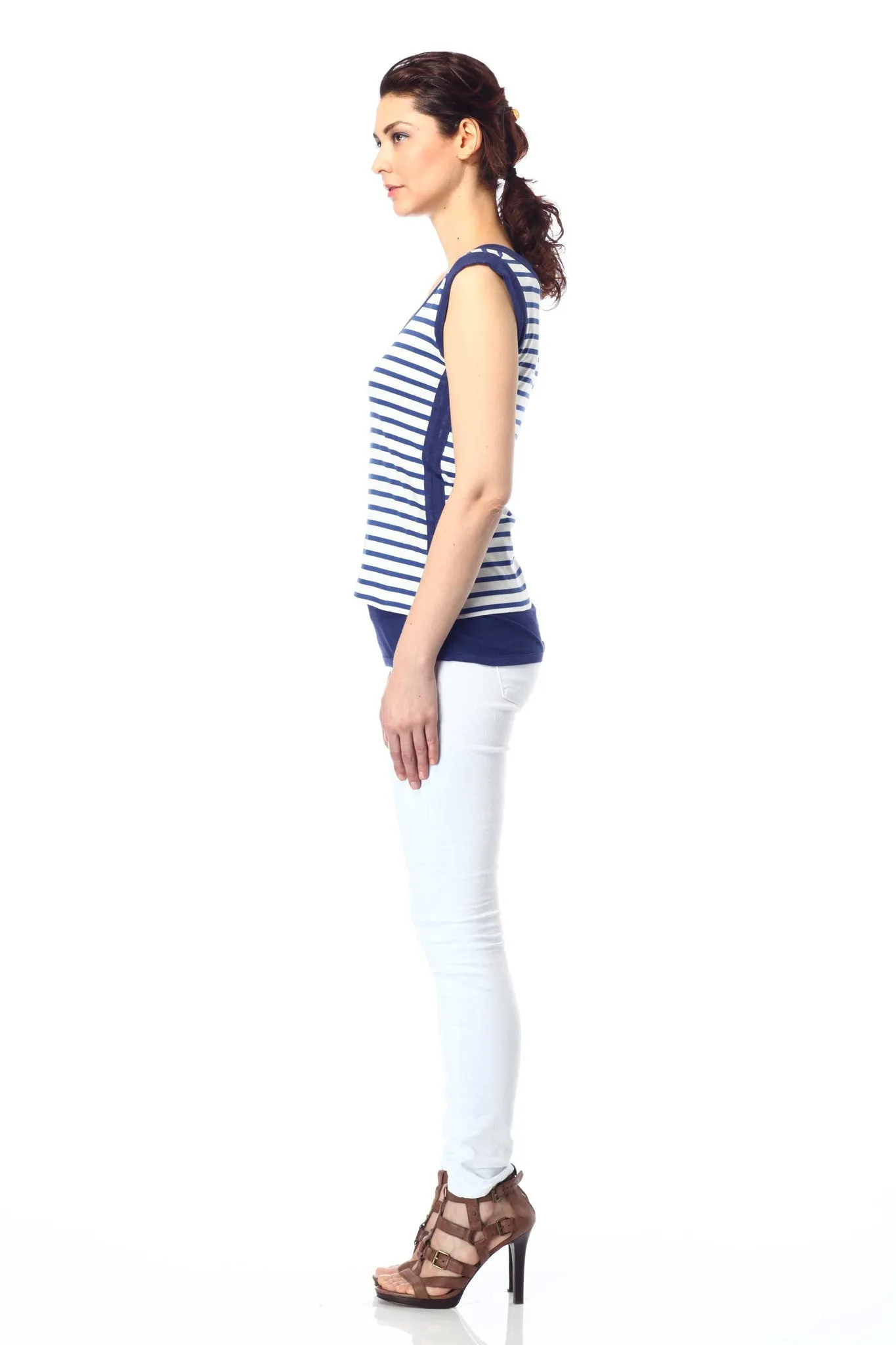 Carla Reversible Round Neck Tank Top