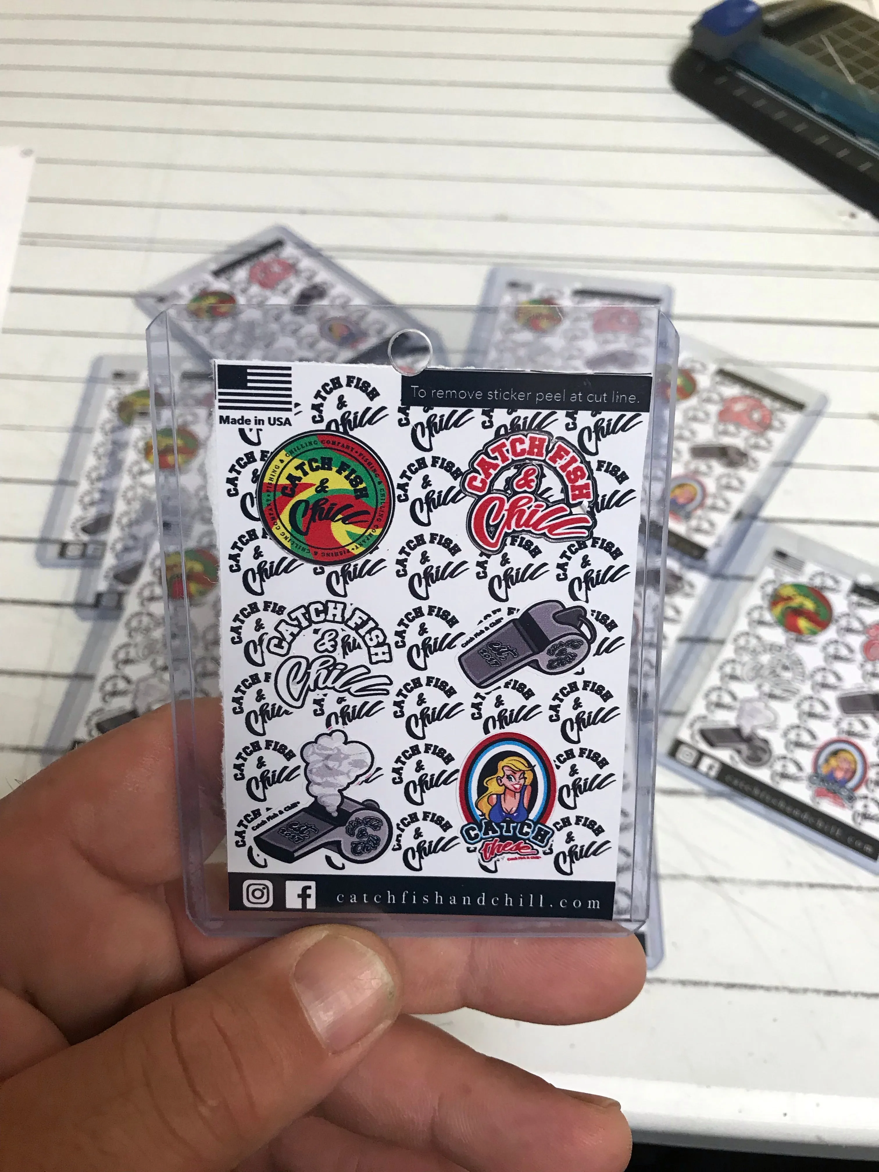 CF&C CHILLSTAMP CARDS