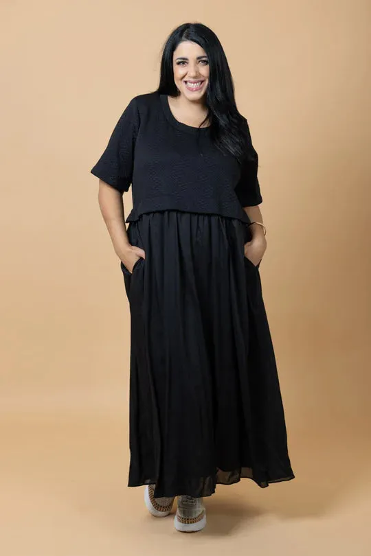 Charlo Greta Dress | Black