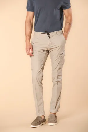 Chile Jogger Men's cargo pants in parachute fabric Extra Slim Fit
