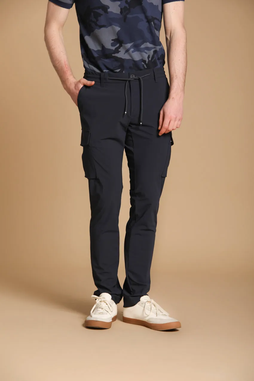 Chile jogger men’s cargo pants in super technical jersey extra sim fit