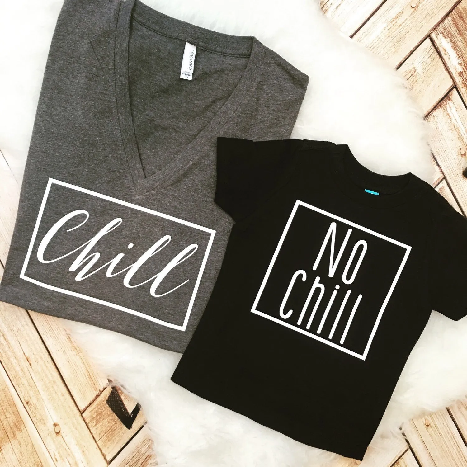 Chill and No Chill Mommy and Me Matching Set