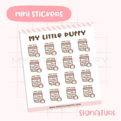 Chill Pills Planner Sticker/ Just Relax