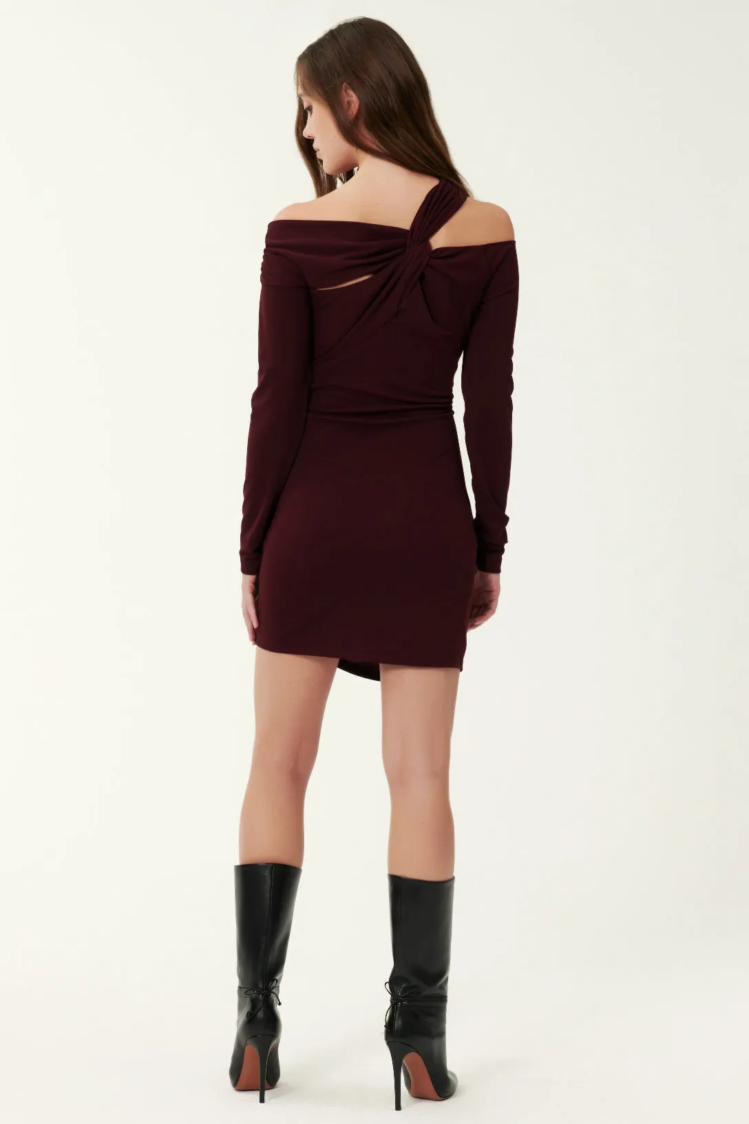 Circe Mini Dress - Prune