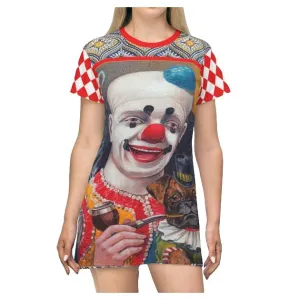 Clowning Around T-shirt Dress