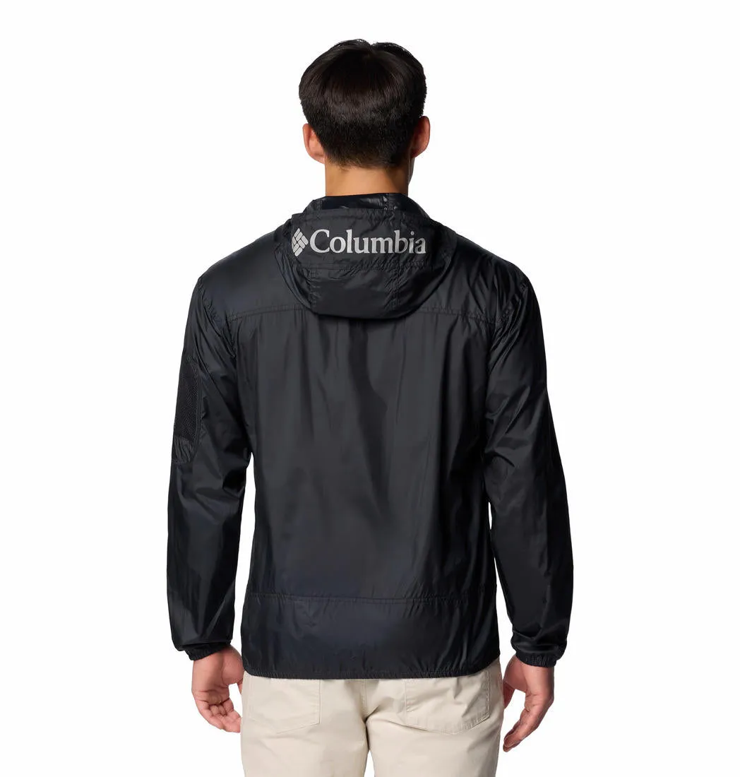 Columbia Mens Black Challenger II Windbreaker