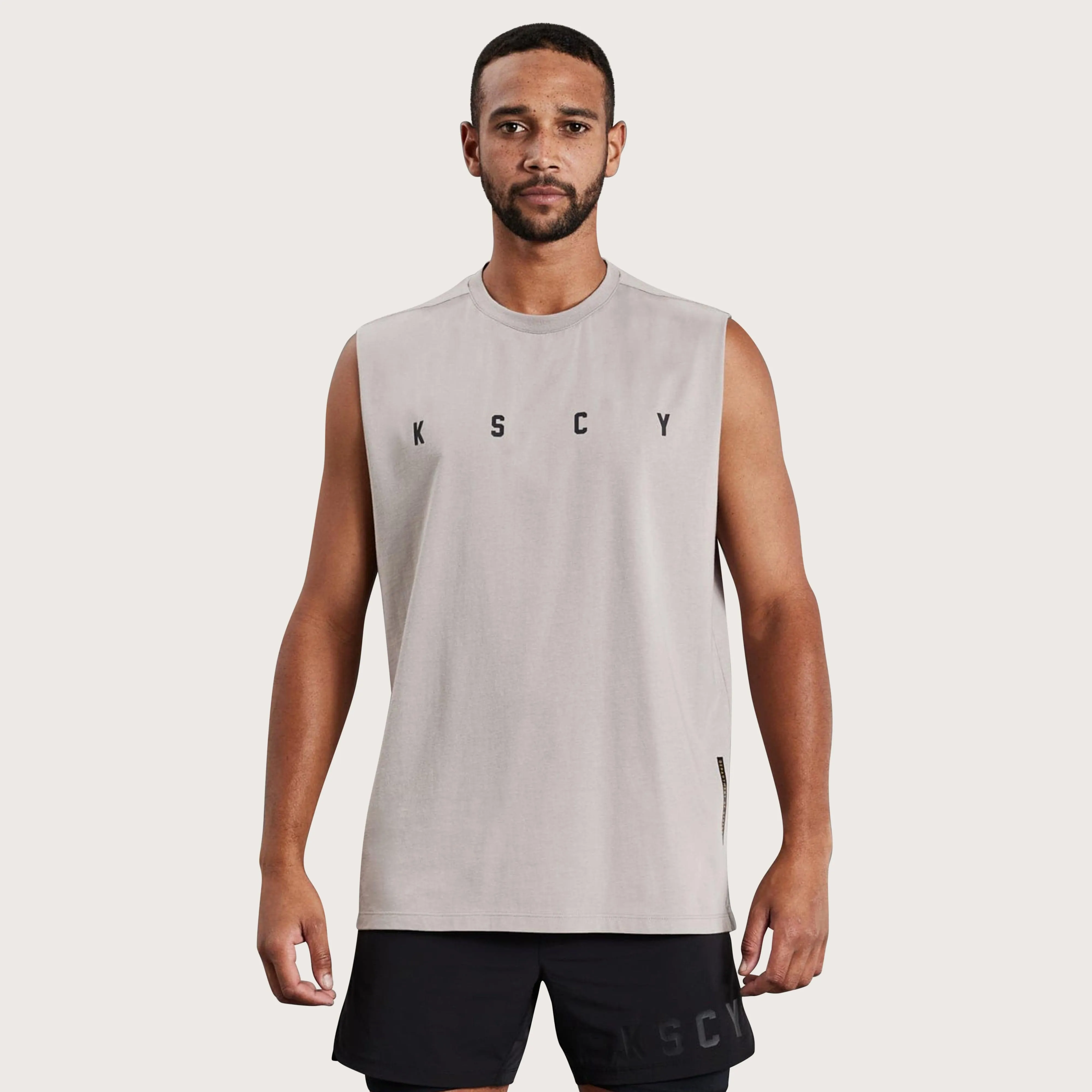 Compound Muscle Tee Split Hem Gull
