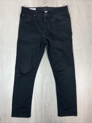 Country Road Denim Mens Black Slim Fit Jeans Size 30 X 33