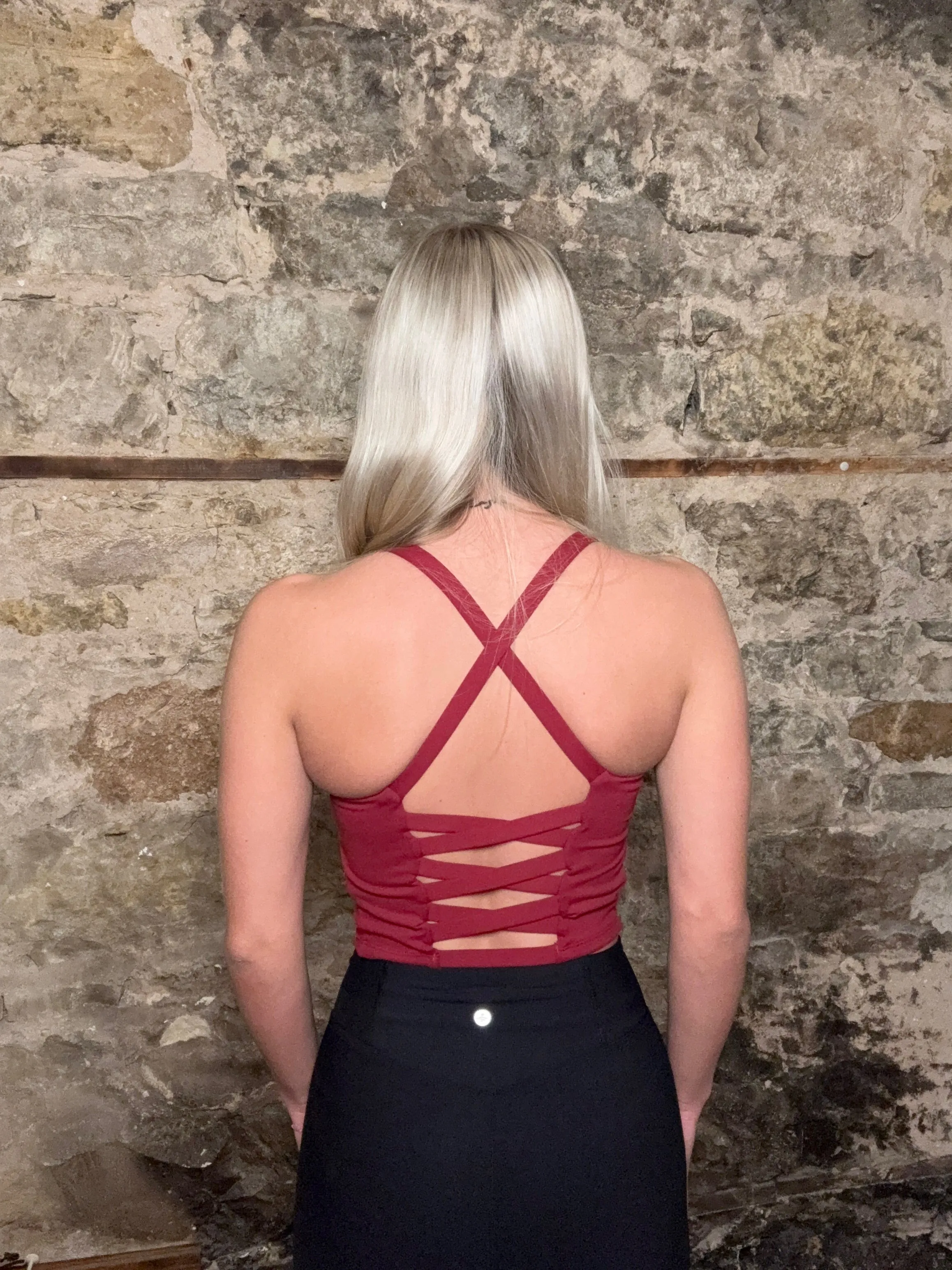 CrissCross Yoga Tank Top