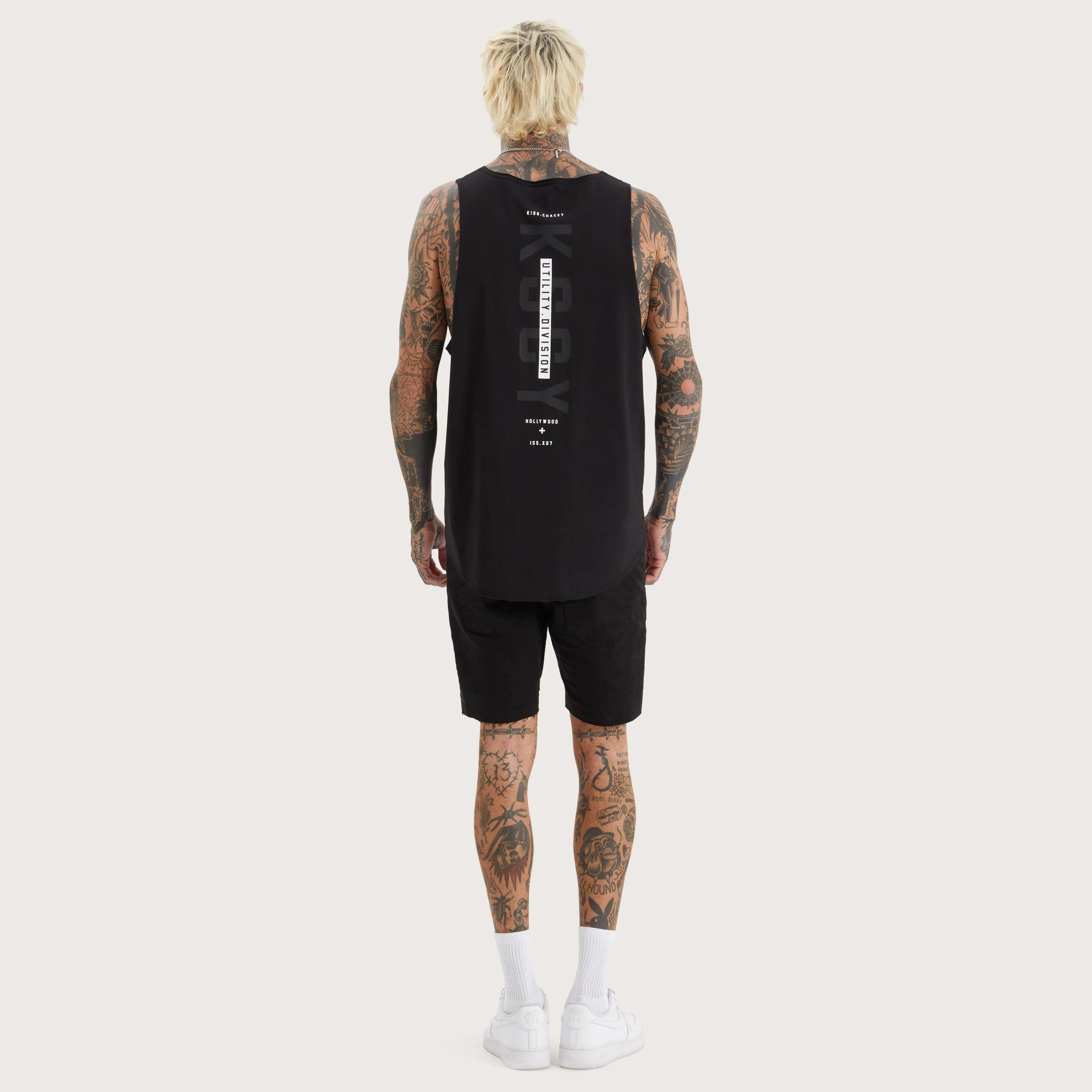 Cross Raw Muscle Tank Jet Black