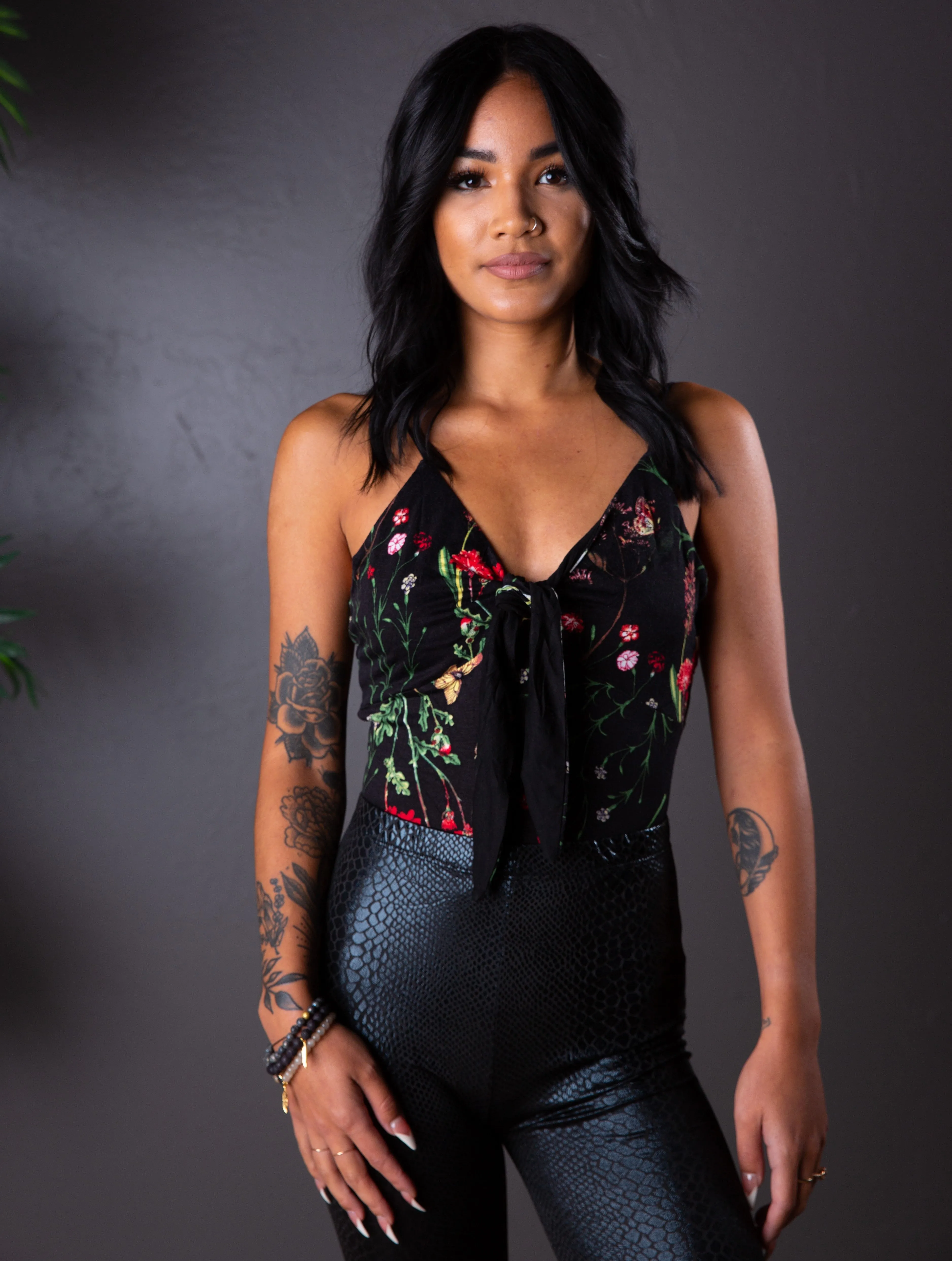 DAISY FLORAL BODYSUIT-
