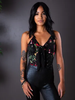 DAISY FLORAL BODYSUIT-