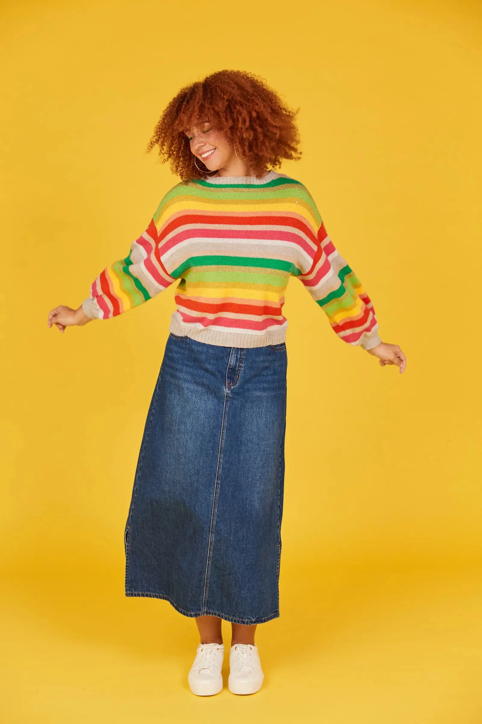 Dalton Denim Skirt - Indigo