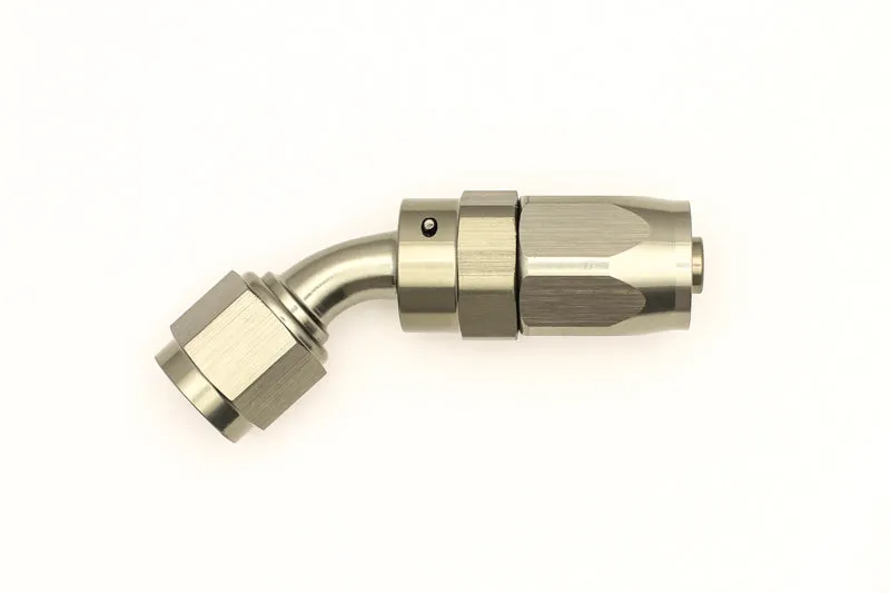 DeatschWerks 6AN Female Swivel 45-Degree Hose End CPE