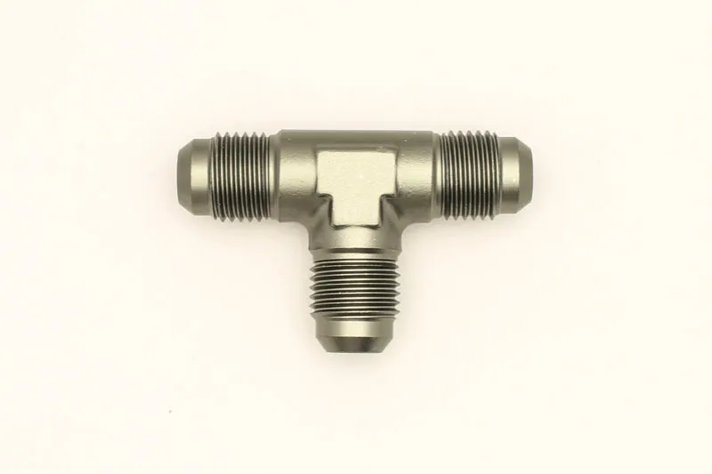 DeatschWerks 6AN Male Flare   6AN Male Flare To 6AN Male Flare Tee Fitting