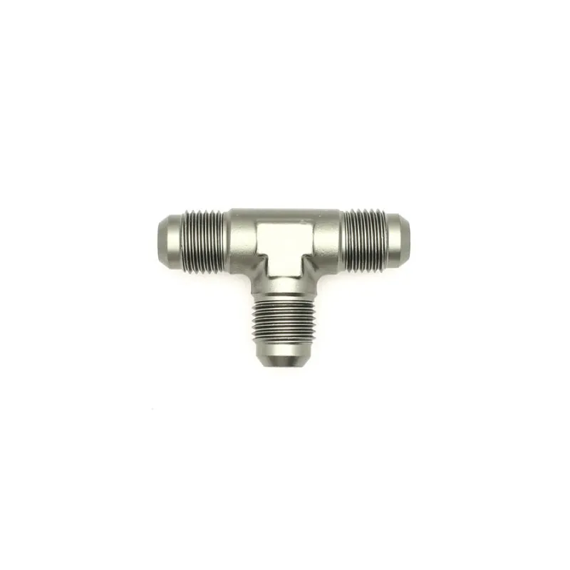 DeatschWerks 6AN Male Flare   6AN Male Flare To 6AN Male Flare Tee Fitting