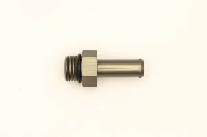 DeatschWerks 6AN ORB Male To 3/8in Barb Fitting (Single Barb - Incl O-Ring)