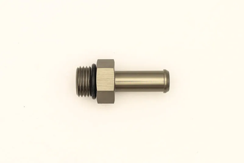 DeatschWerks 6AN ORB Male To 3/8in Barb Fitting (Single Barb - Incl O-Ring)