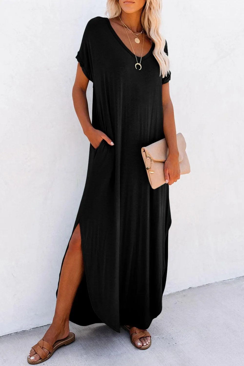 Deborah® | Elegant maxi t-shirt dress
