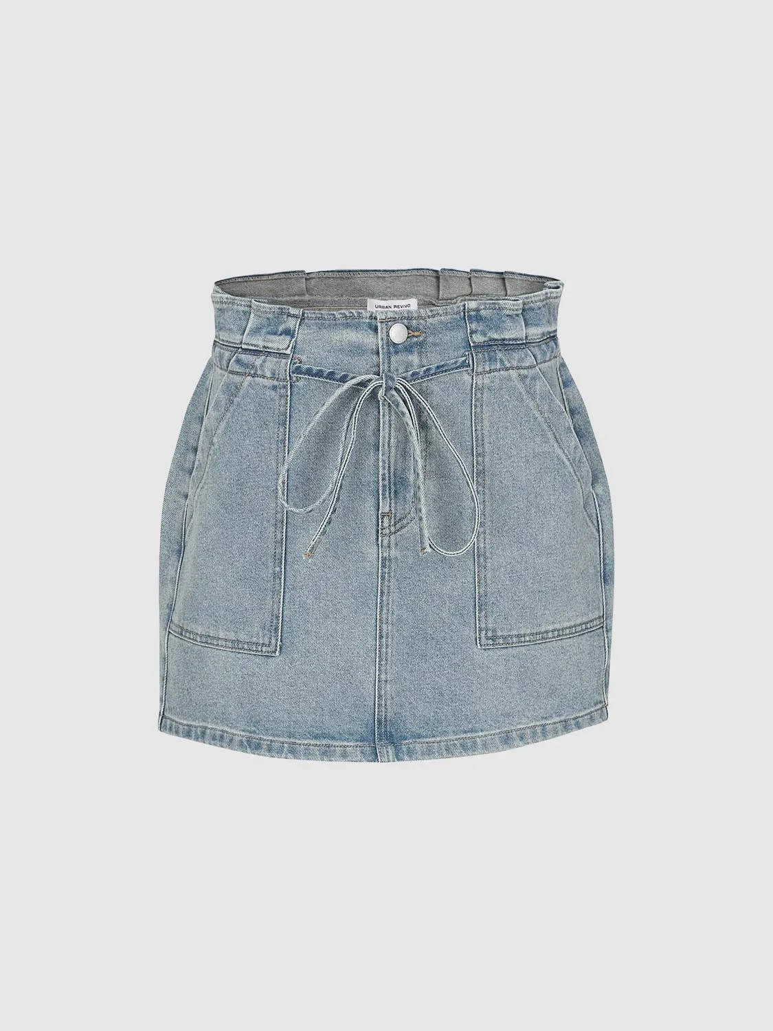 Denim Mini Skirts