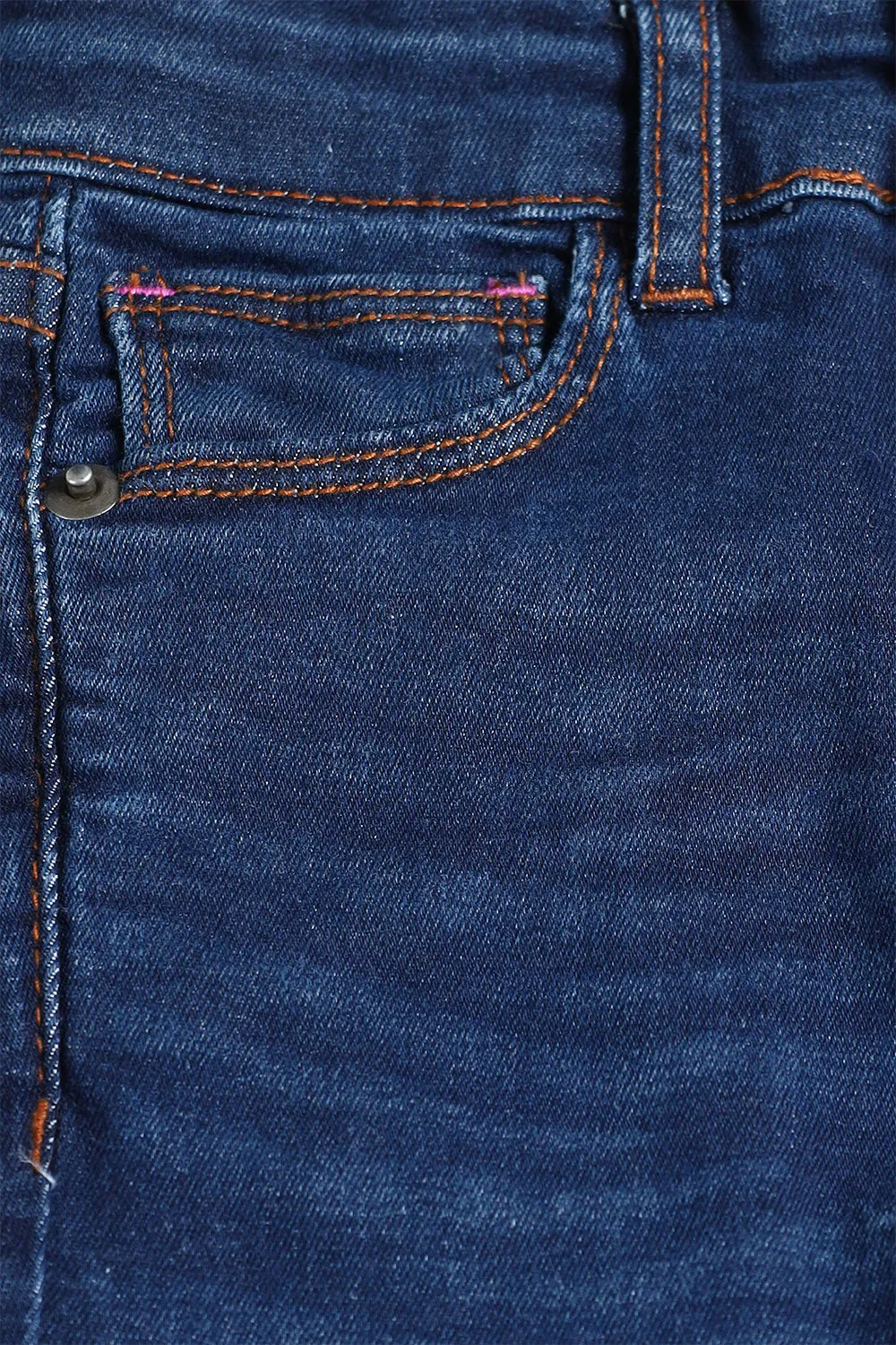 DENIM PANT - FLORAL