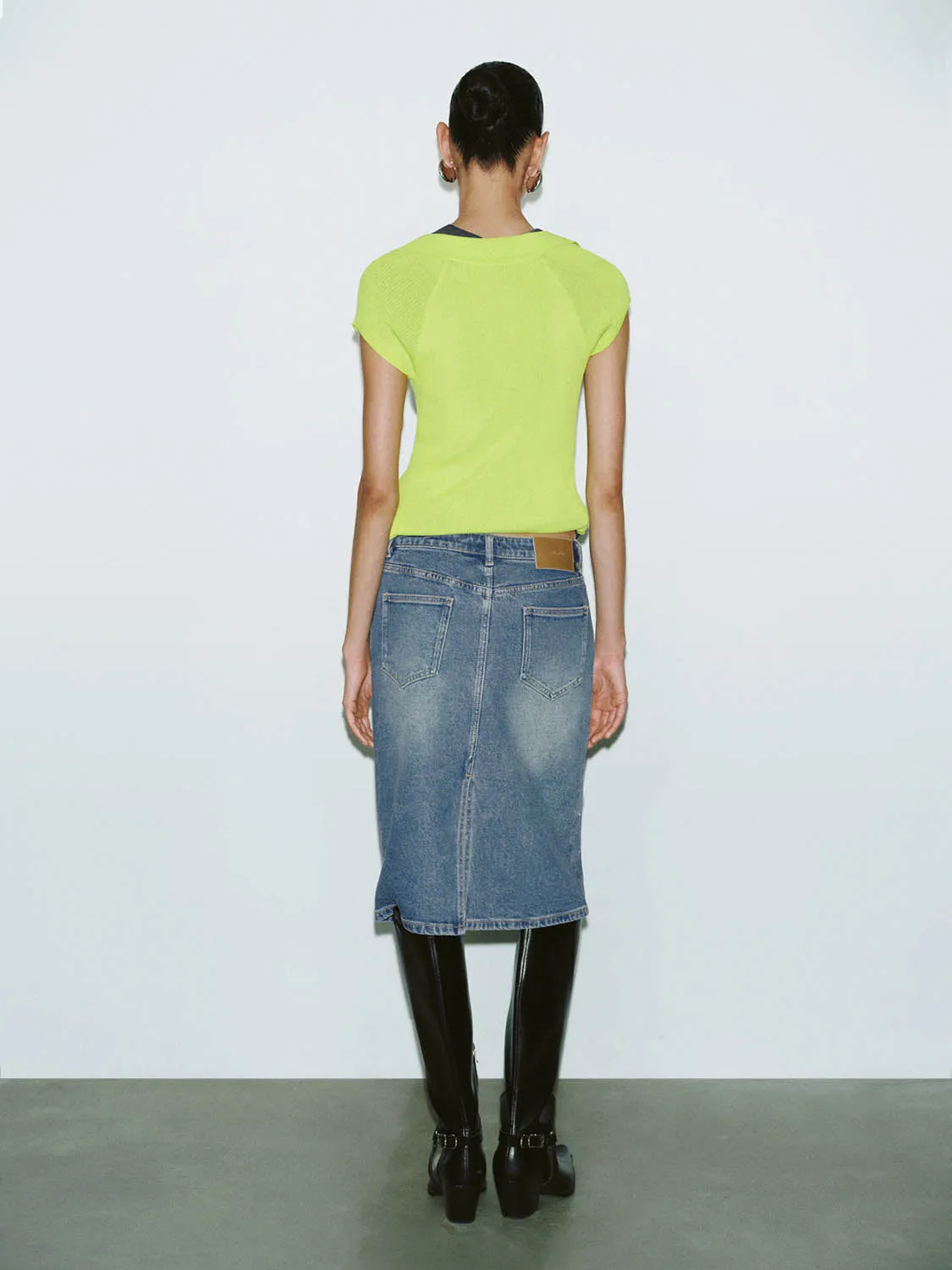 Denim Skirts