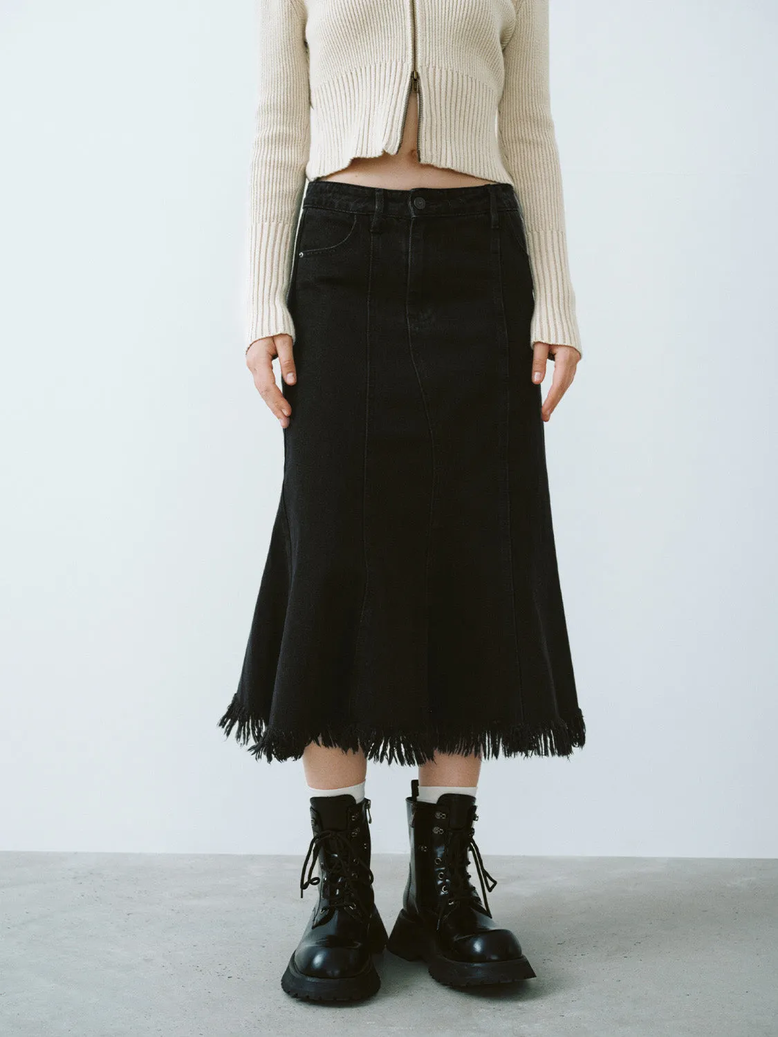 Denim Skirts