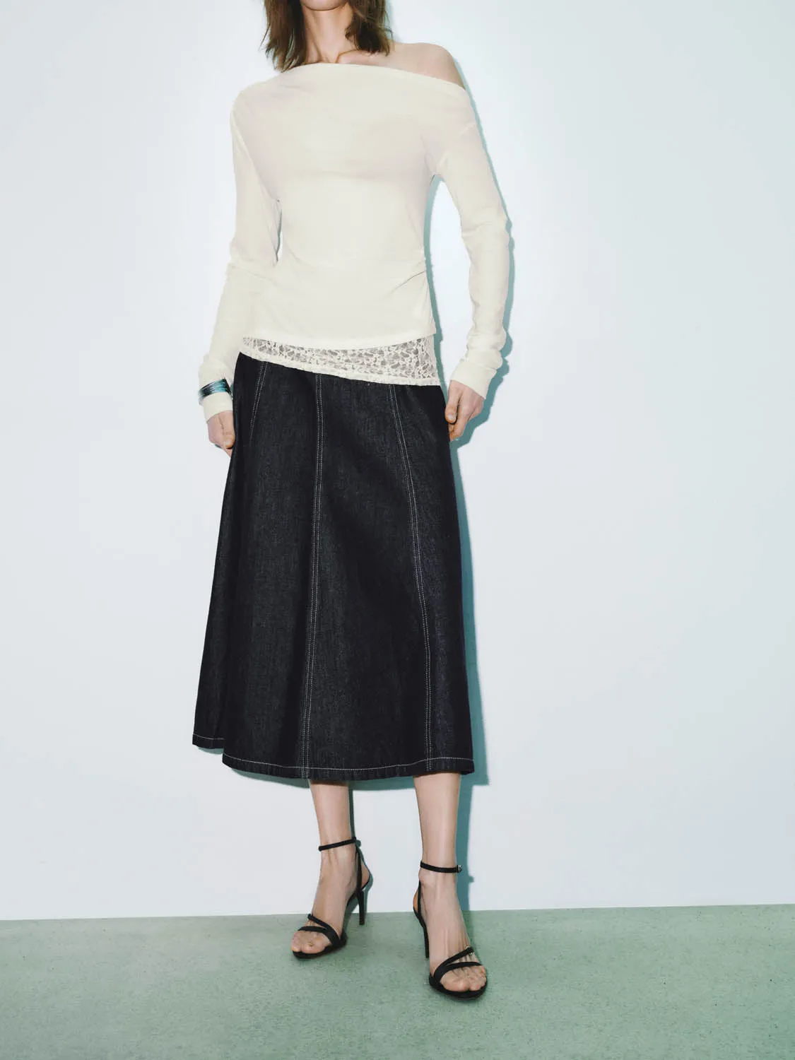 Denim Skirts