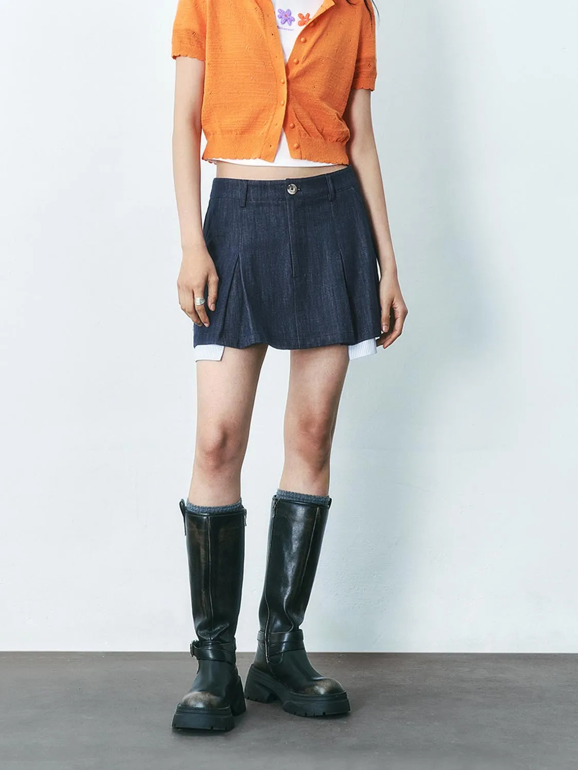 Denim Skirts