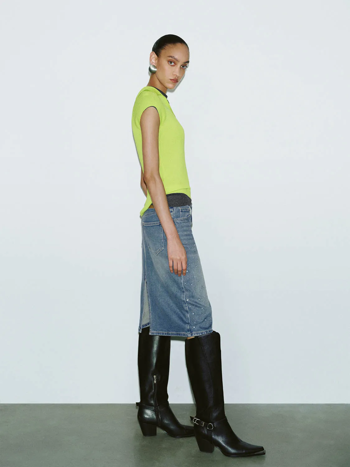 Denim Skirts