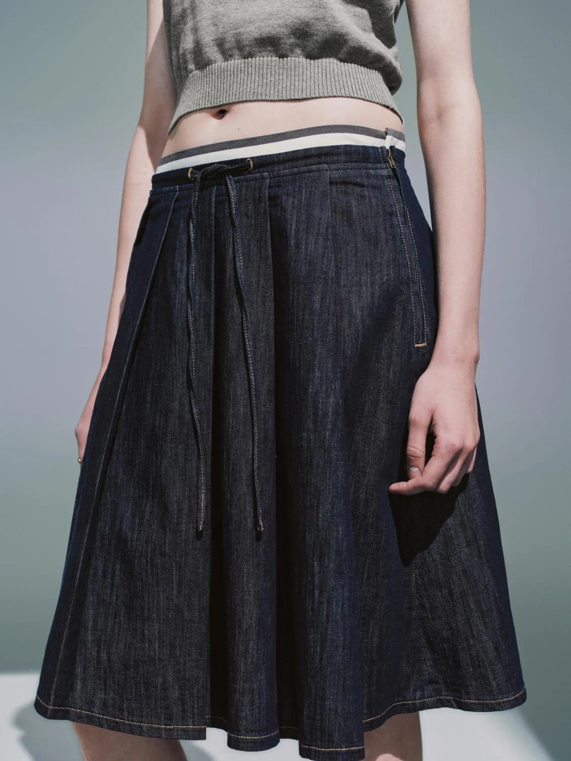 Denim Skirts