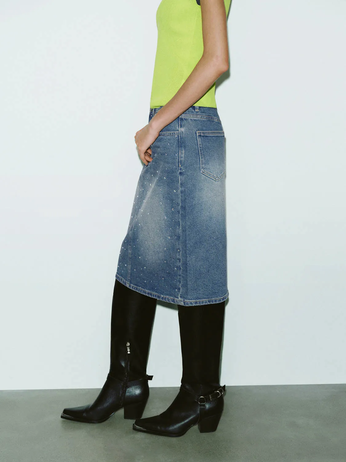 Denim Skirts