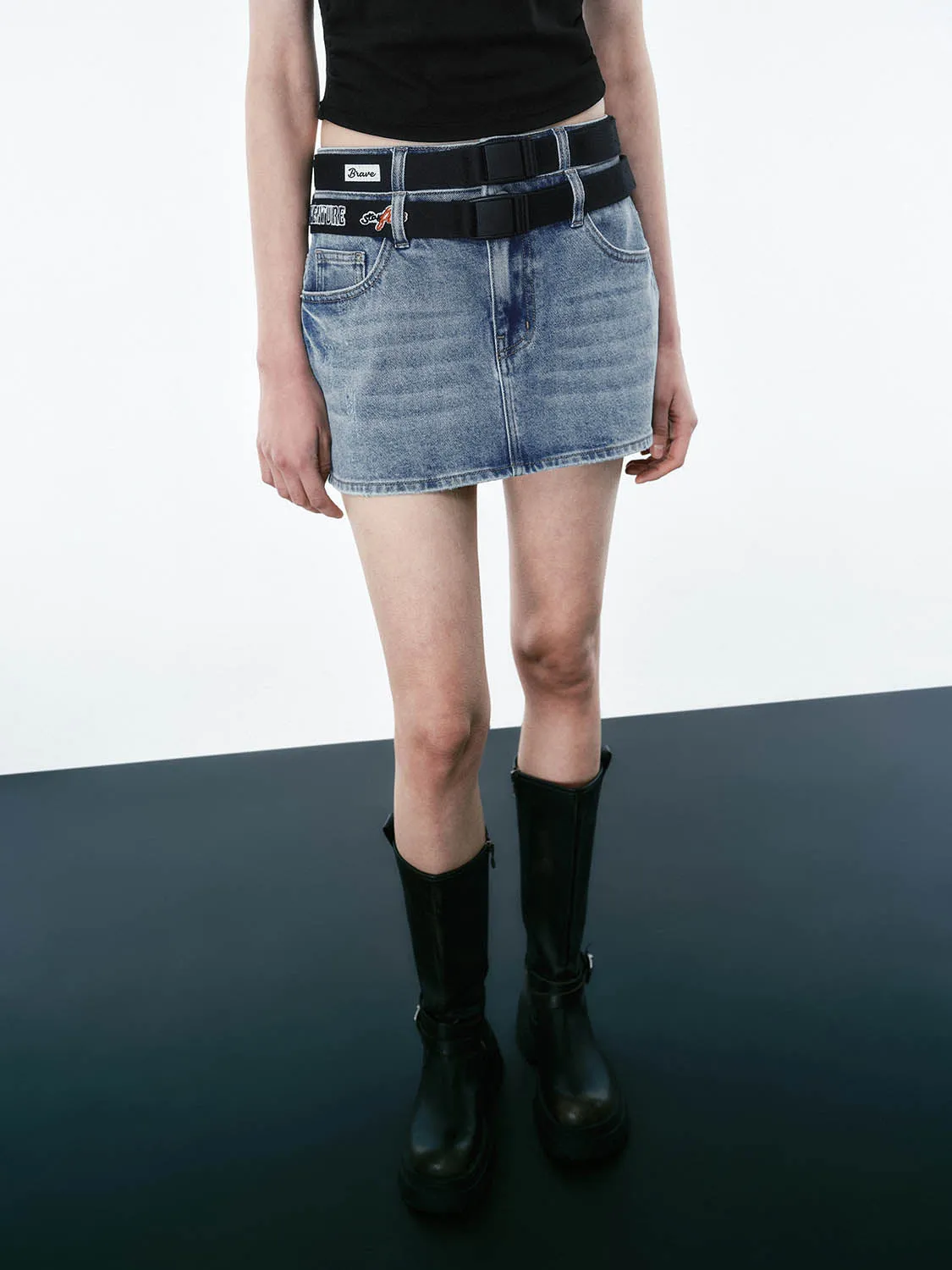 Denim Skirts