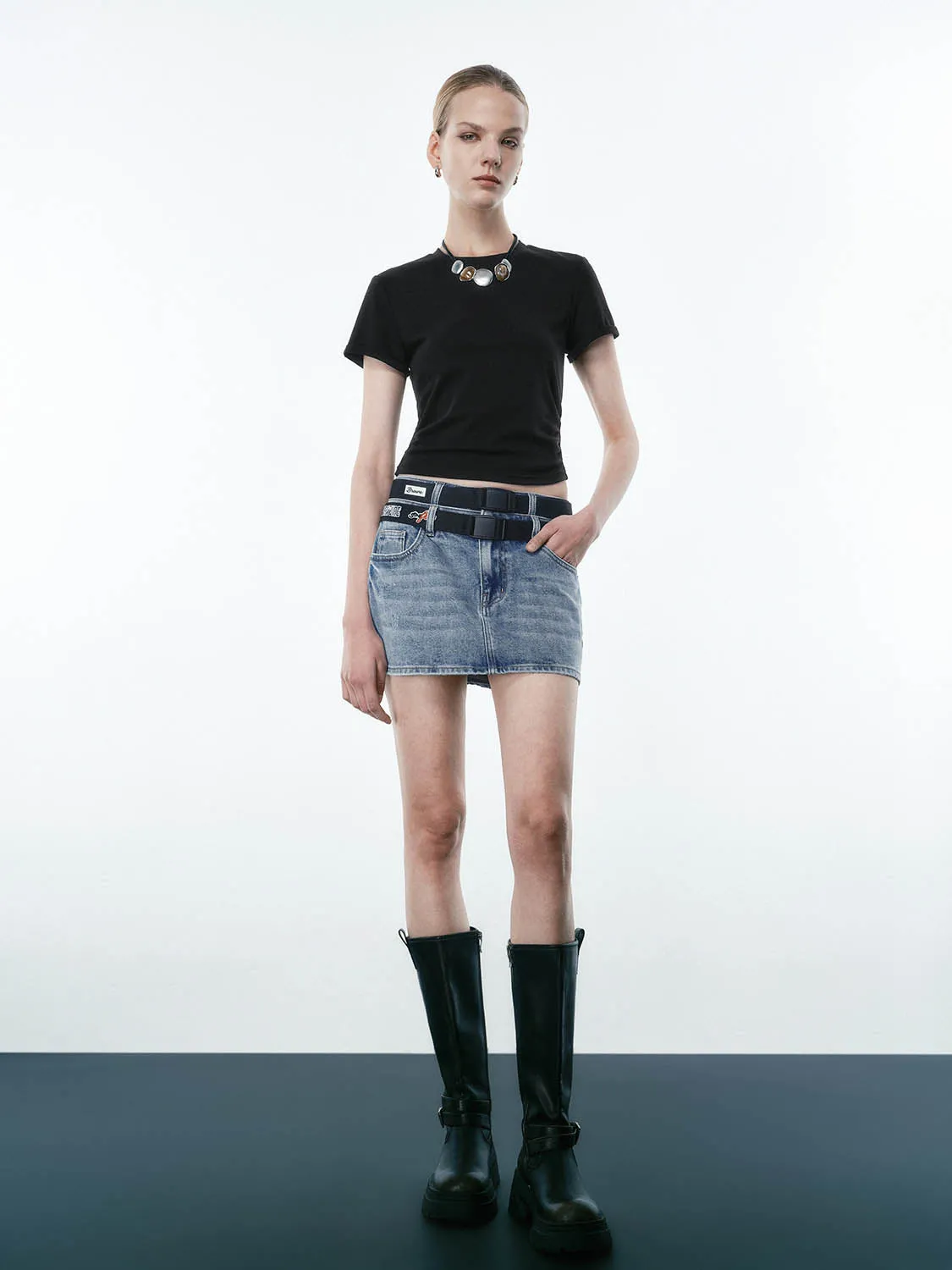 Denim Skirts